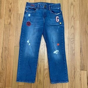Gap cropped jeans size 16T
